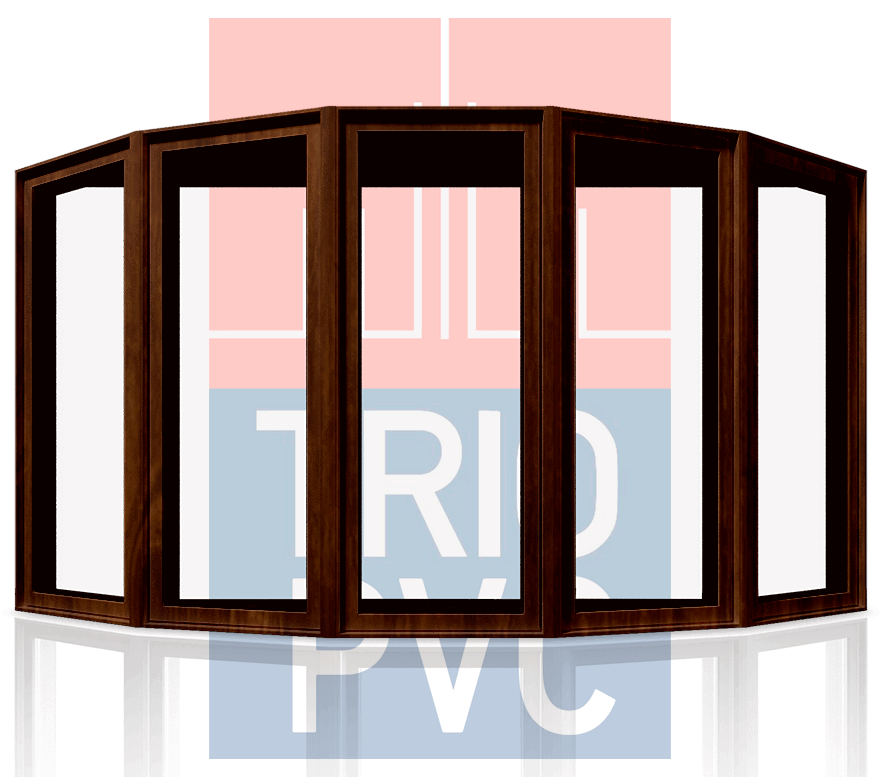 VENTANA-6-MARRON Trio Pvc windows