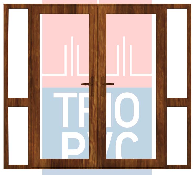 VENTANA-7-MARRON Trio Pvc doors