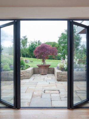 bifold Trio Pvc doors